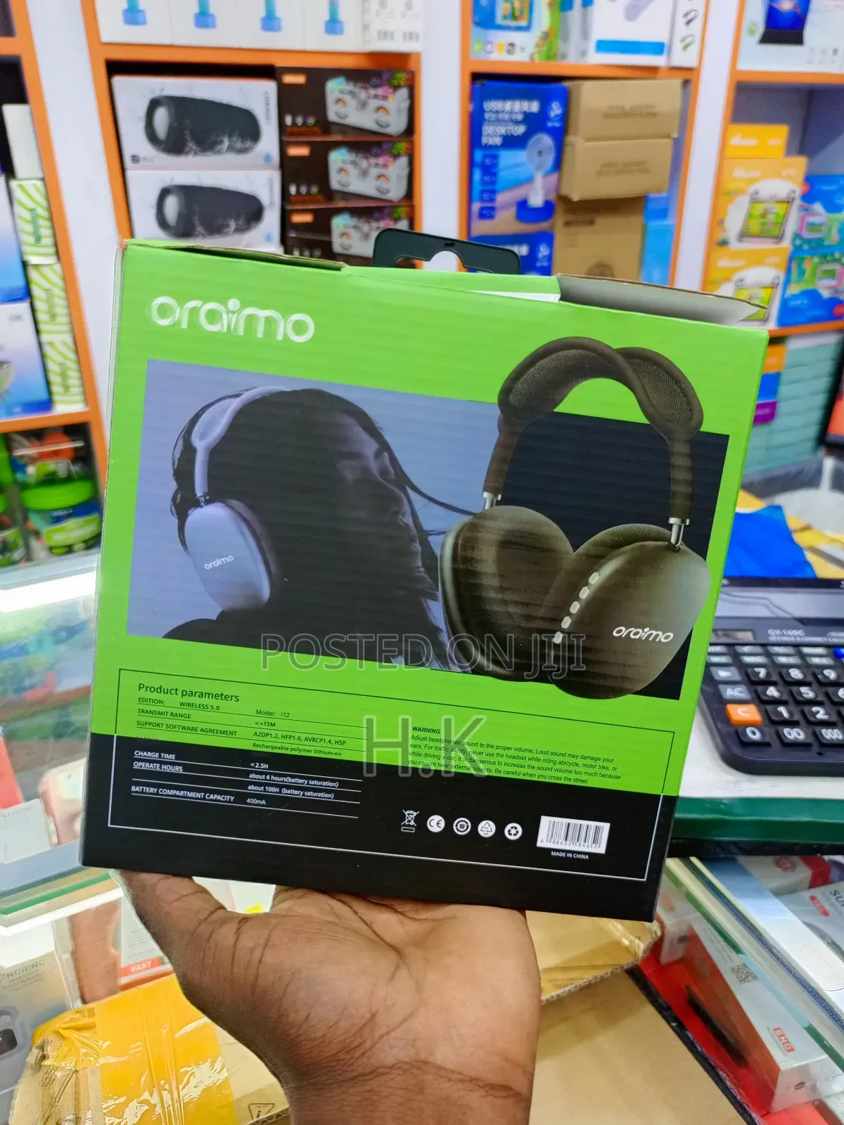 Oraimo I12 Wireless Headset.