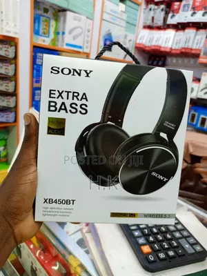 Sony Xb450bt Extra Bass Wireless Headphones.