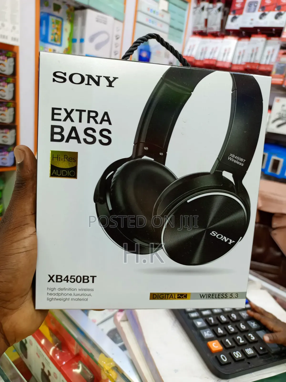 Sony Xb450bt Extra Bass Wireless Headphones.