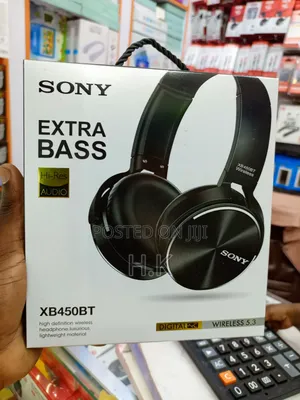 Sony Xb450bt Extra Bass Wireless Headphones.