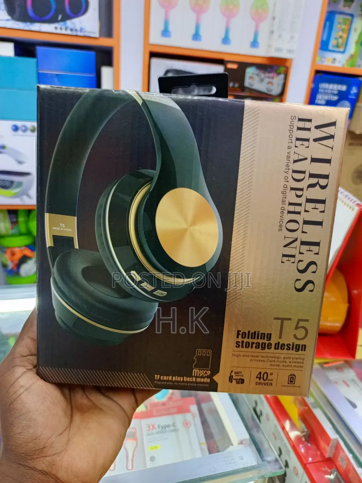 T5 Wireless Headphones.