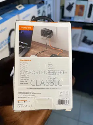 Porodo Universal Wall Socket