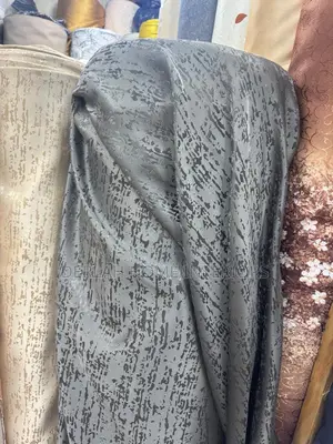 Quality Curtain Fabric Per Meter (Dark Grey Muzira