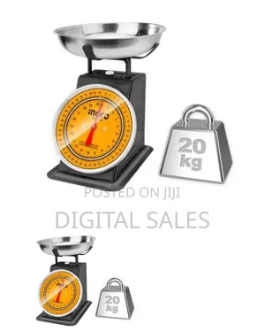Ingco 20kg Spring Table Weighing Scale Kilo Weight Hesa3203