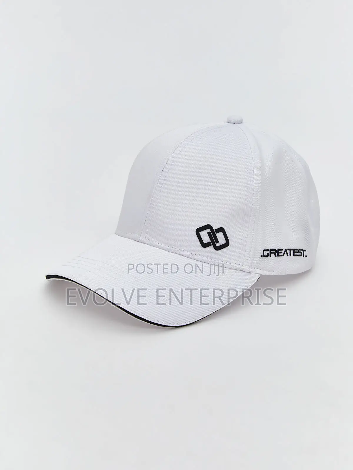 White Gold Baseball Cap