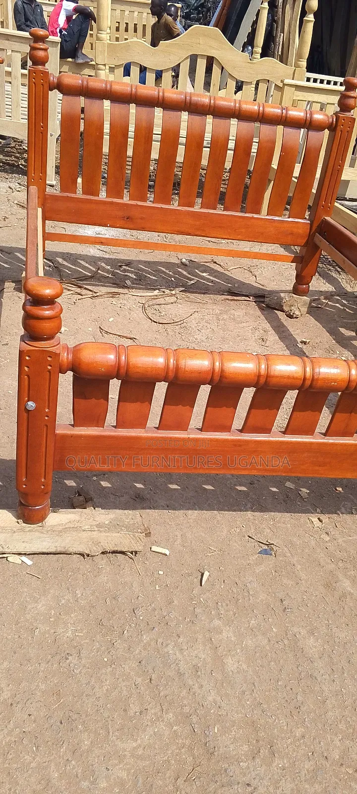 Heavy Musambya Wooden Bed 5*6