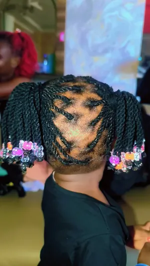 Kids Hair Braiding and Styling