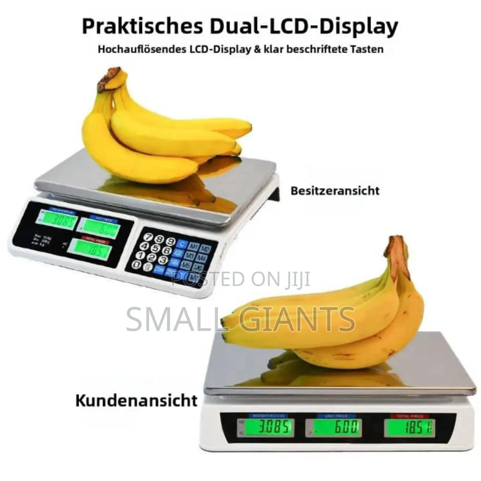 Good 40kg Rechargeable Price Computing Scale