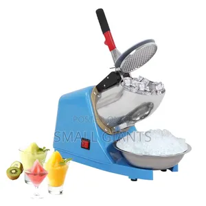 Portable Stainless Steel 4-Blade Ice Crusher Machine,