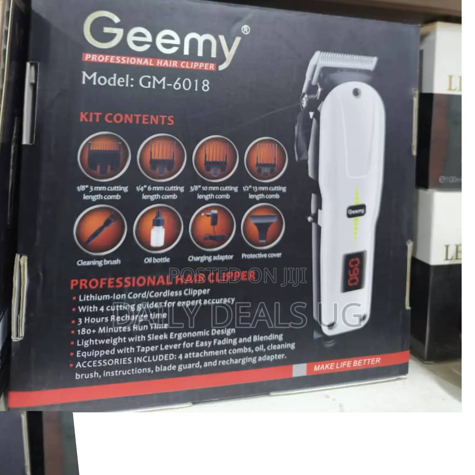 Geemy Professional Hair Clipper Gm-6018