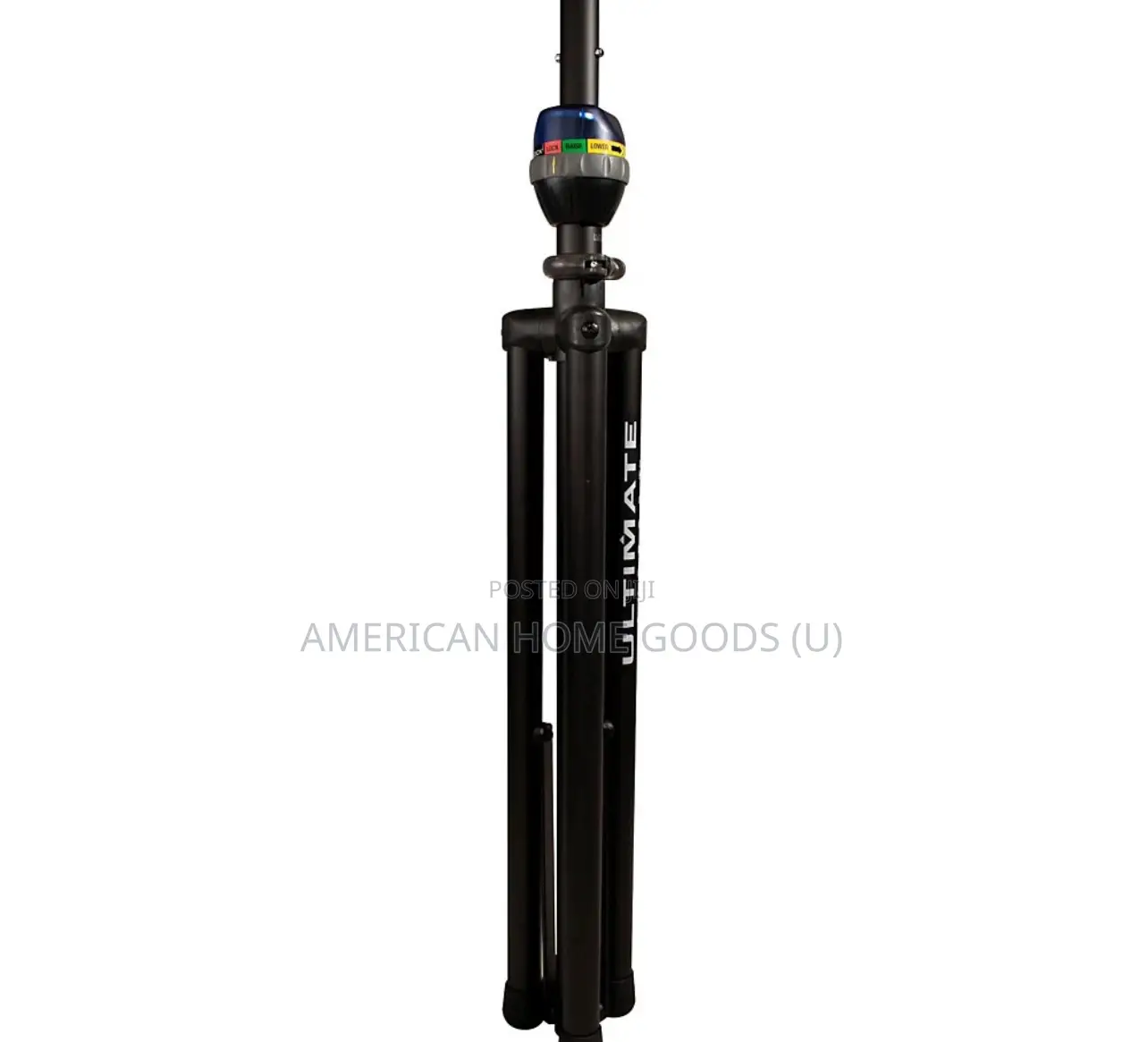 Pr Ultimate Hydraulic Power Lift, Ts-90b Telelock Speaker Stand Black