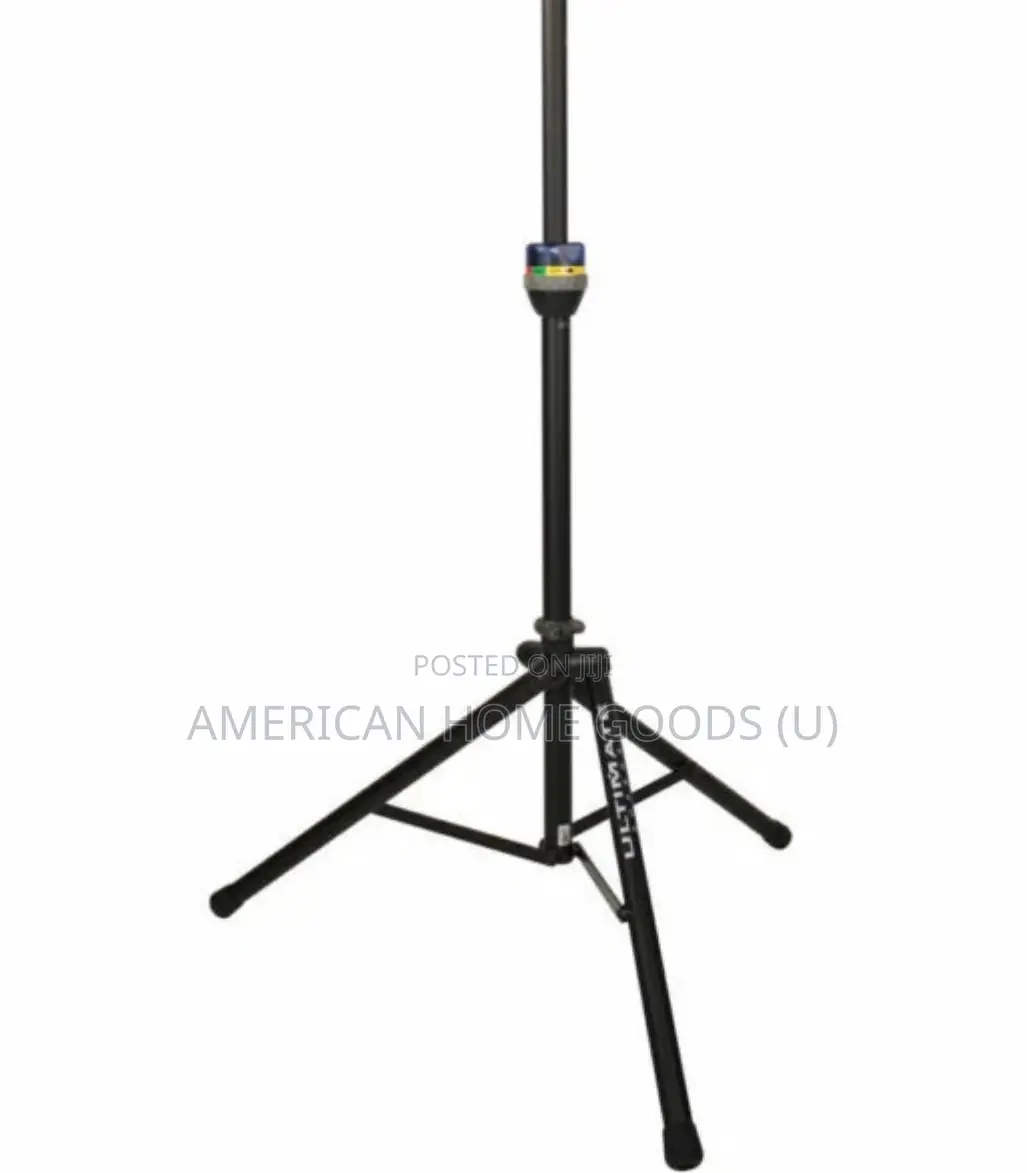 Pr Ultimate Hydraulic Power Lift, Ts-90b Telelock Speaker Stand Black