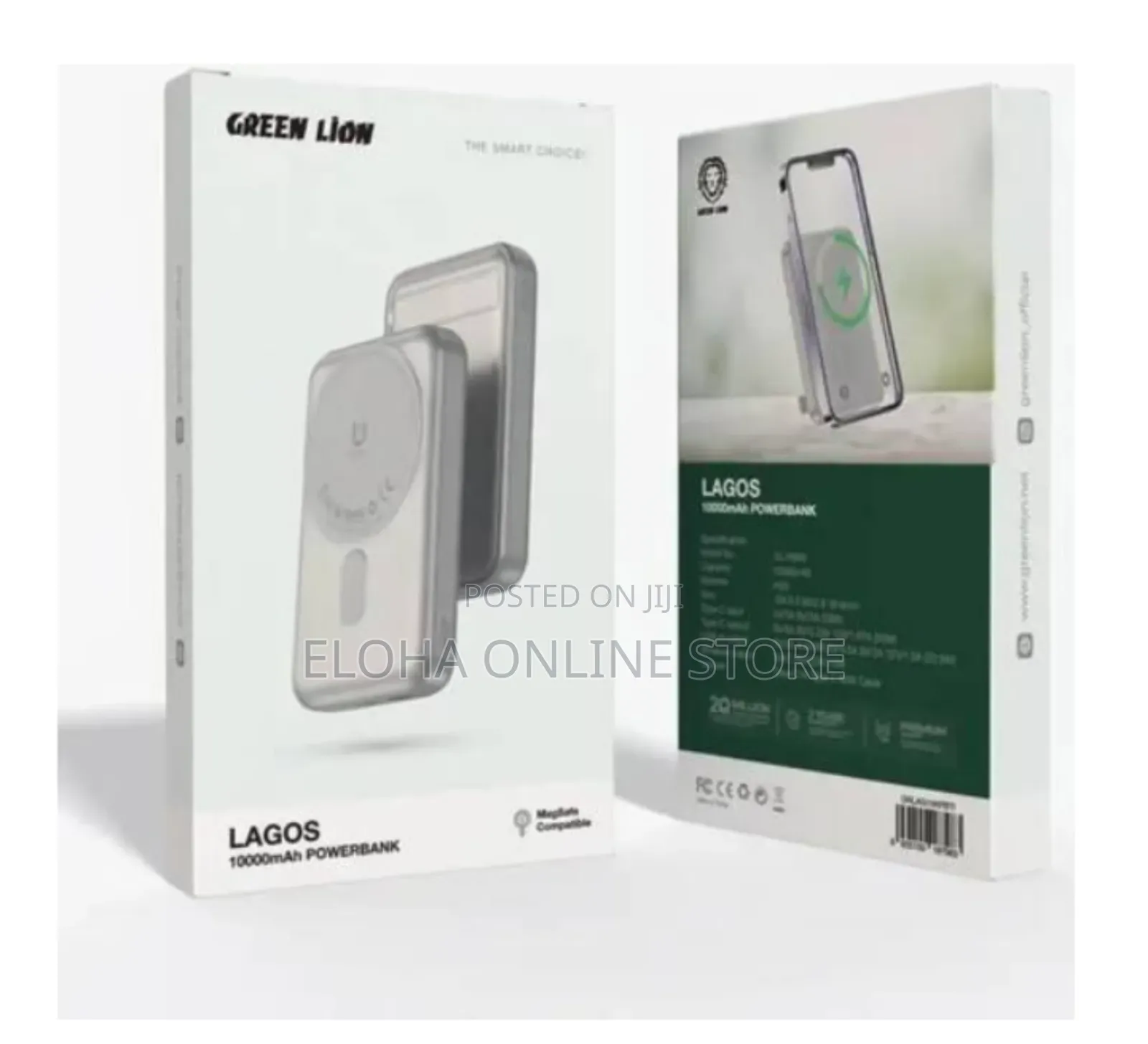 Green Lion Lagos 10,000mah Magsafe