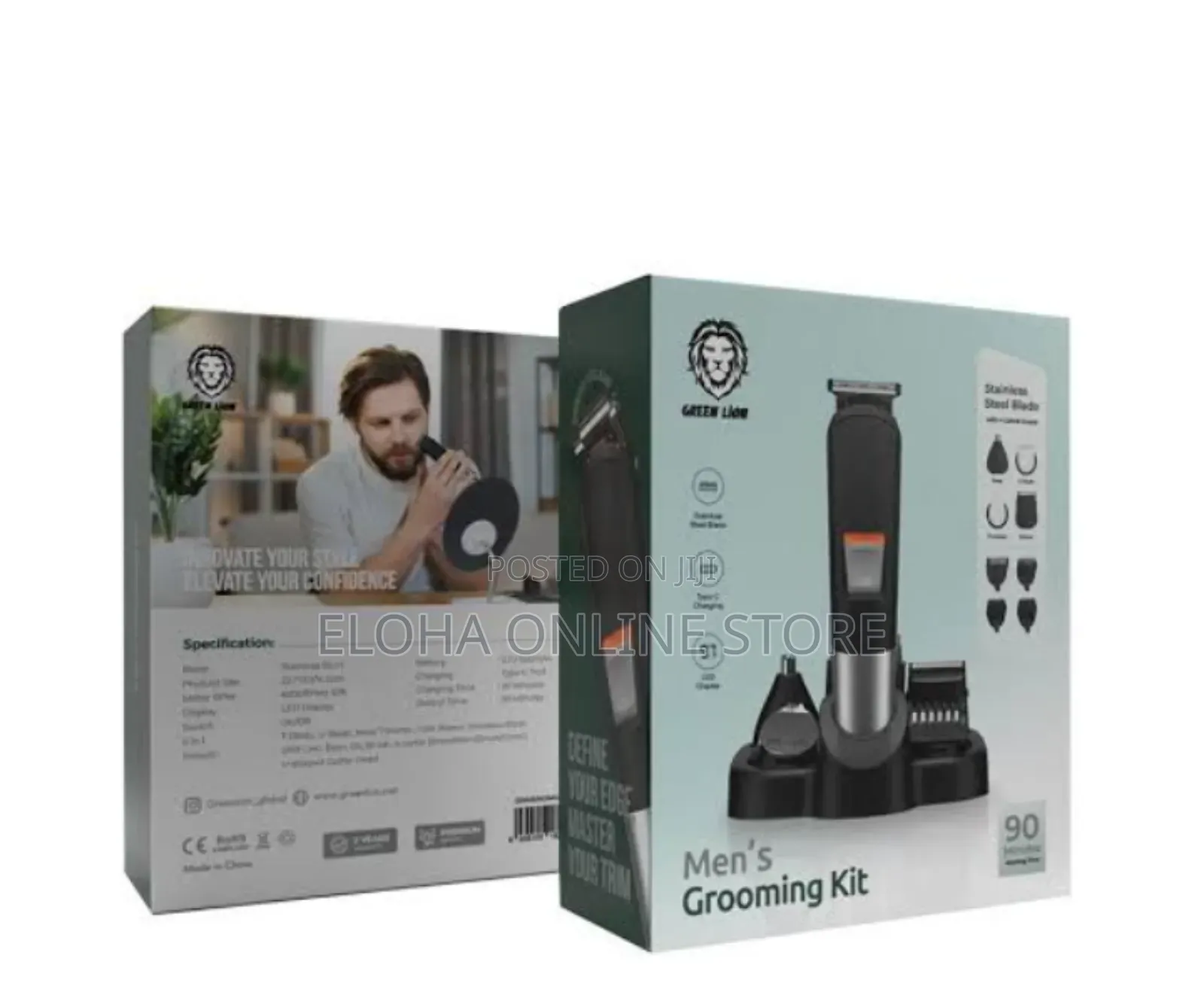 Green Lion - Men Grooming Set