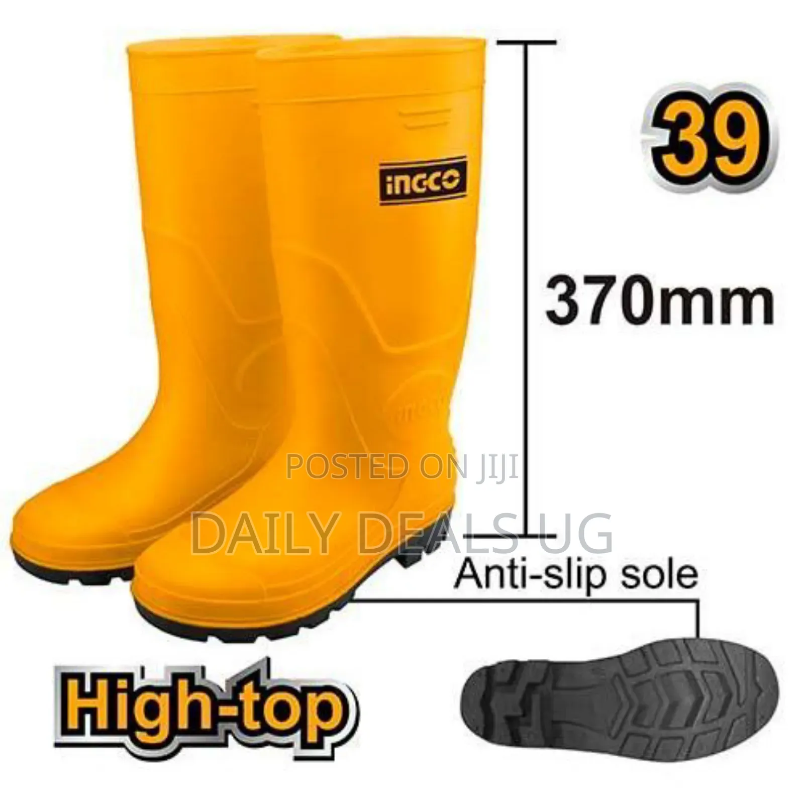 Ingco Ssh092l.40 -rain Boots -orange