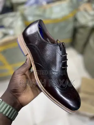 Original Dark Tan Franco Banetti Oxford Gentle Shoes