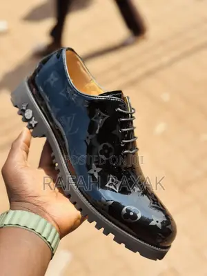 Original Men’S Classic Louis Vuitton Shinny Oxford Shoes