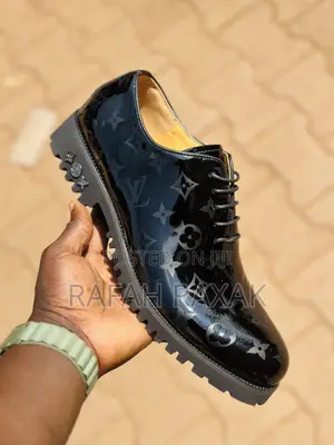 Men’S Super Classic Louis Vuitton Shinny Oxford Shoes