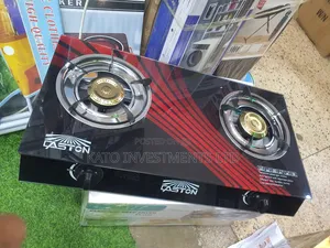 Gaston Glass Double Gas Burner