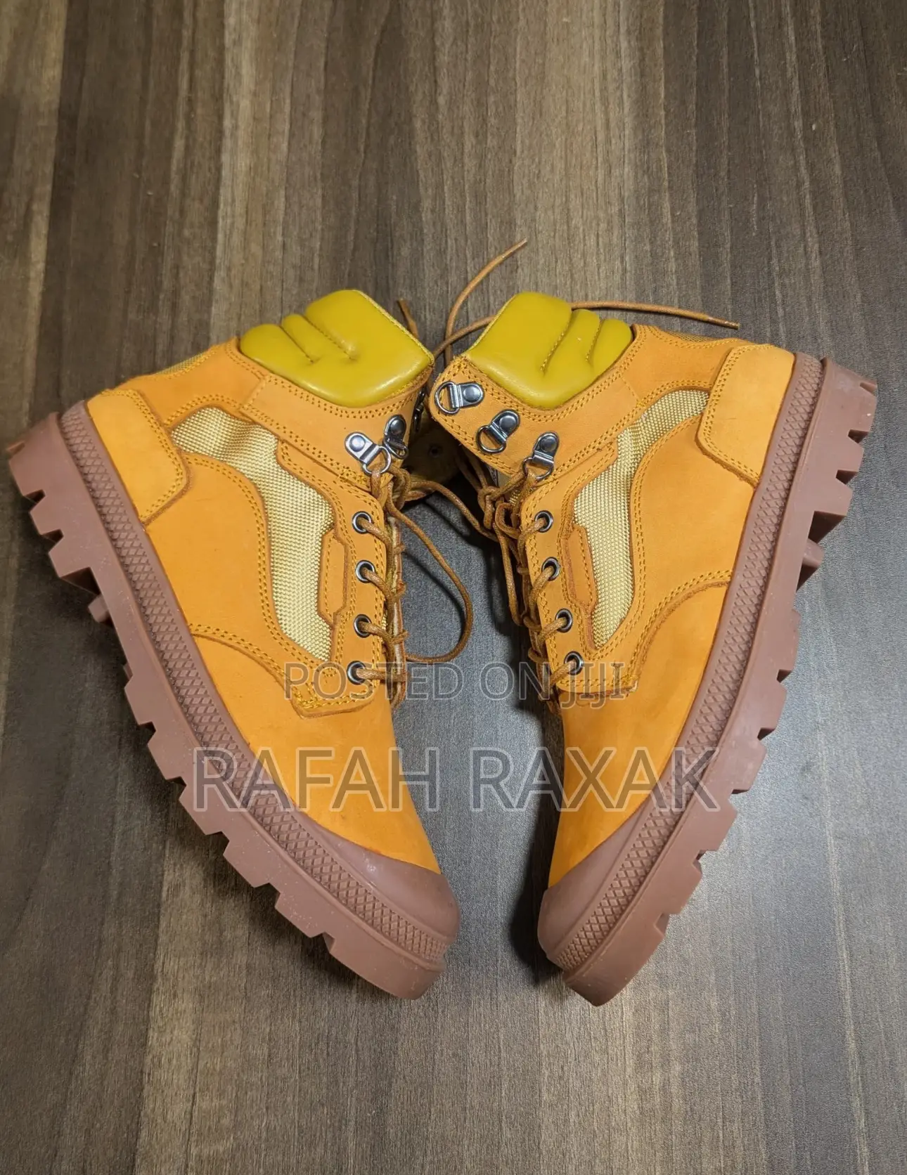 Original Men’S Brown Leather Palladium Outdoor Boots