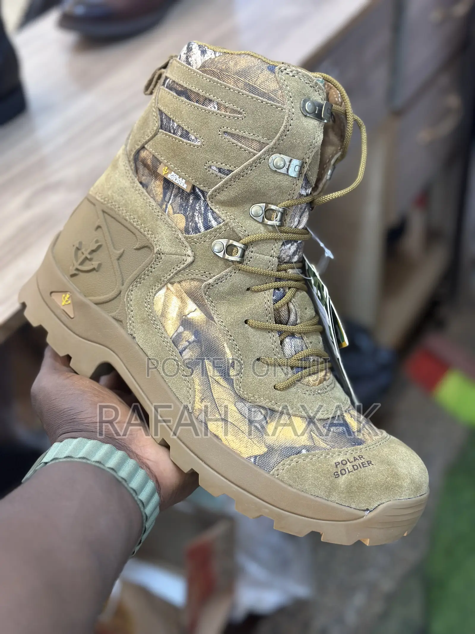 Original Mens Polar Soldier Outdoor Military Combat Jungle Desert Boot