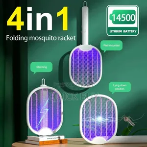 New 4in1 Folding Mosquito Racket