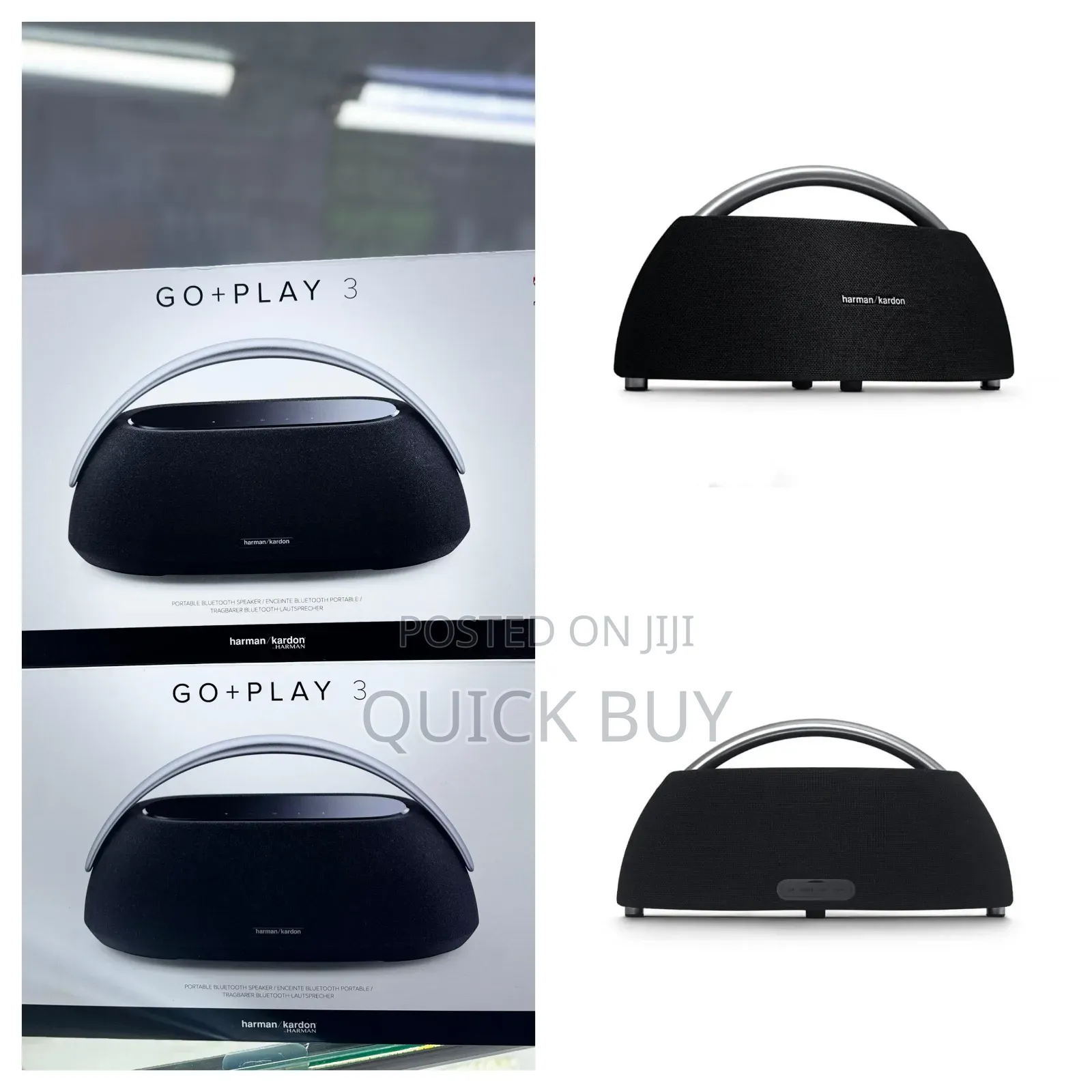 Harman Kardon Go Plus Play 3 Portable Bluetooth Speaker