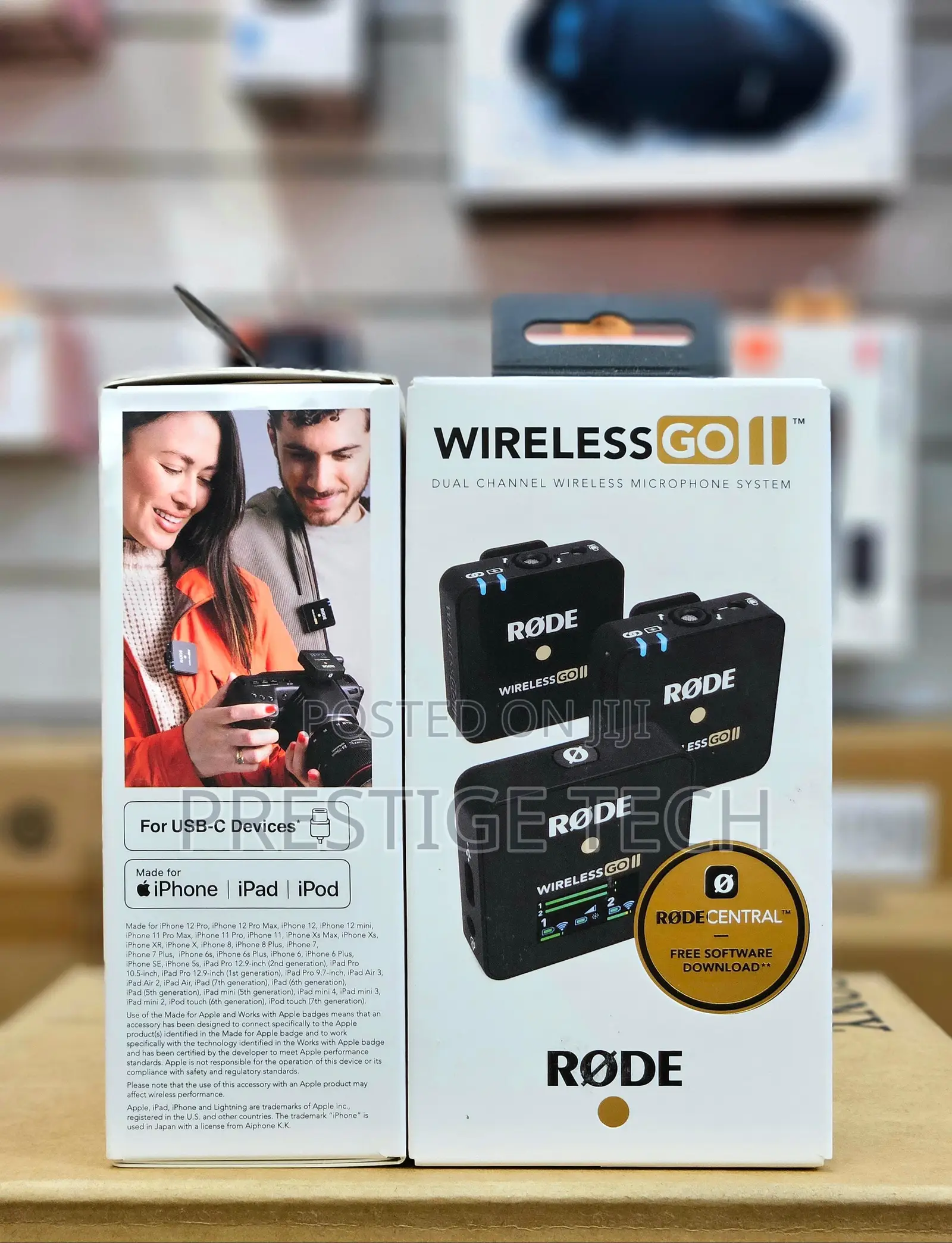 Rode Wireless Go Ii (2) Dual Channel Wireless Microphone System