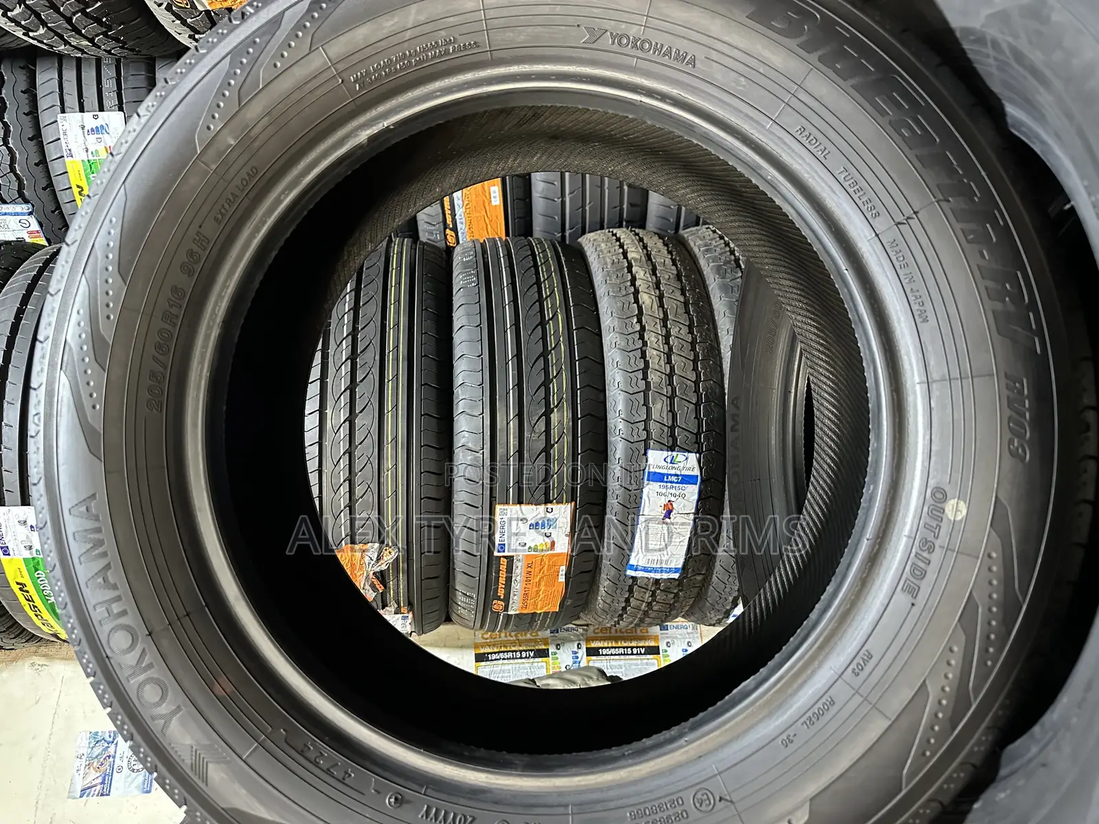 205/60r16 Yokohama Japan Tyres