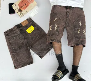 Brown Short Jeans for Men