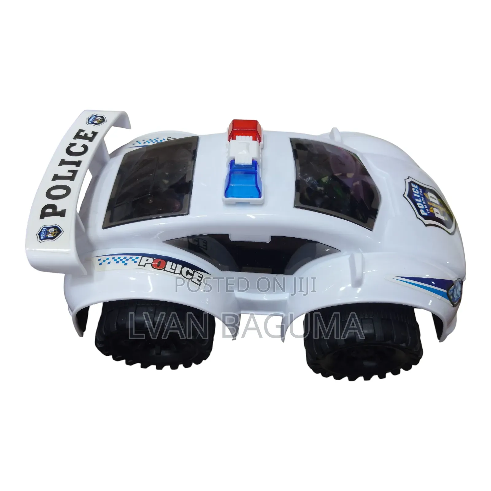 Police Vehicle Toy - No Batteries Required