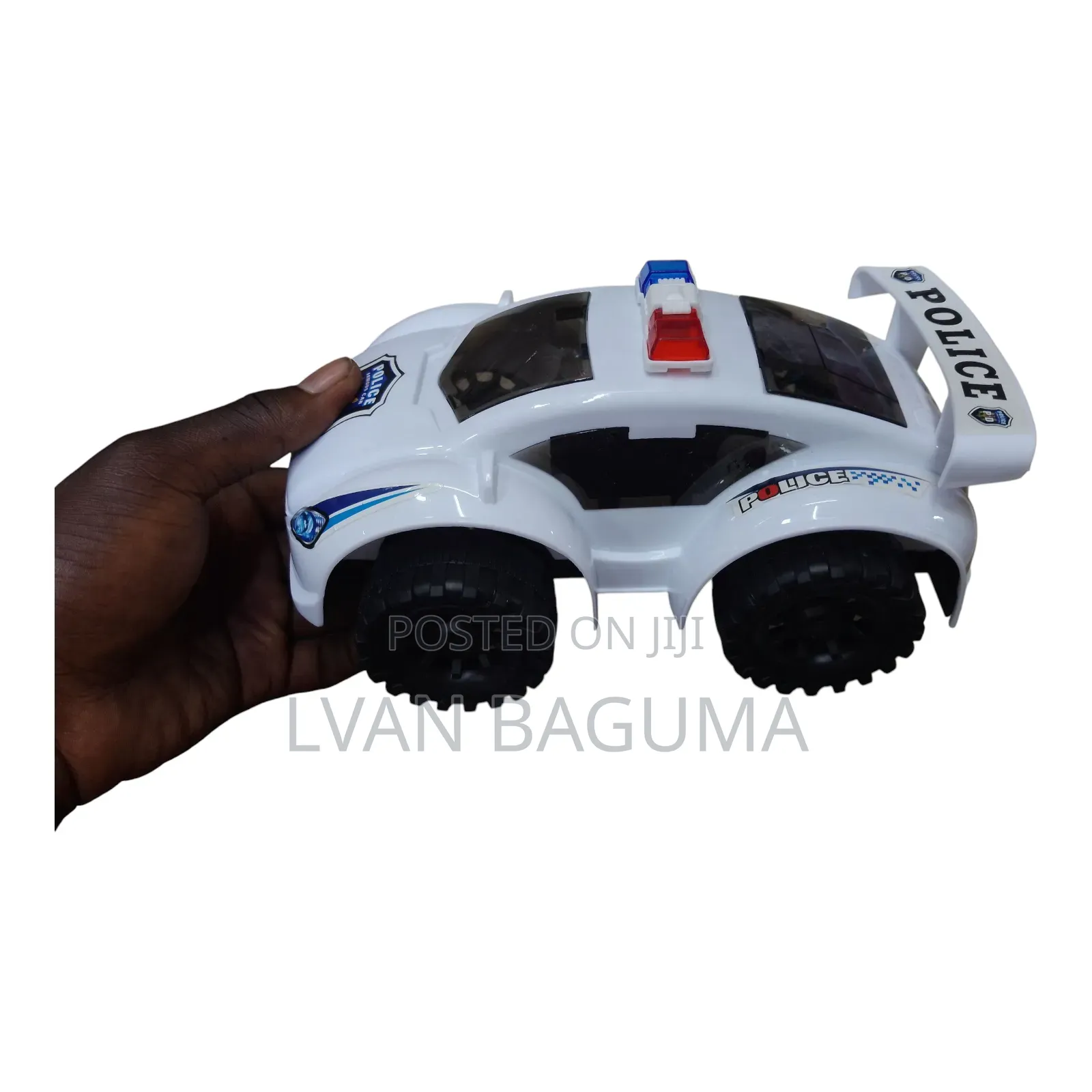 Police Vehicle Toy - No Batteries Required