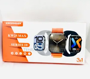 Keqiwear Kw25max Smart Watch With Three Straps