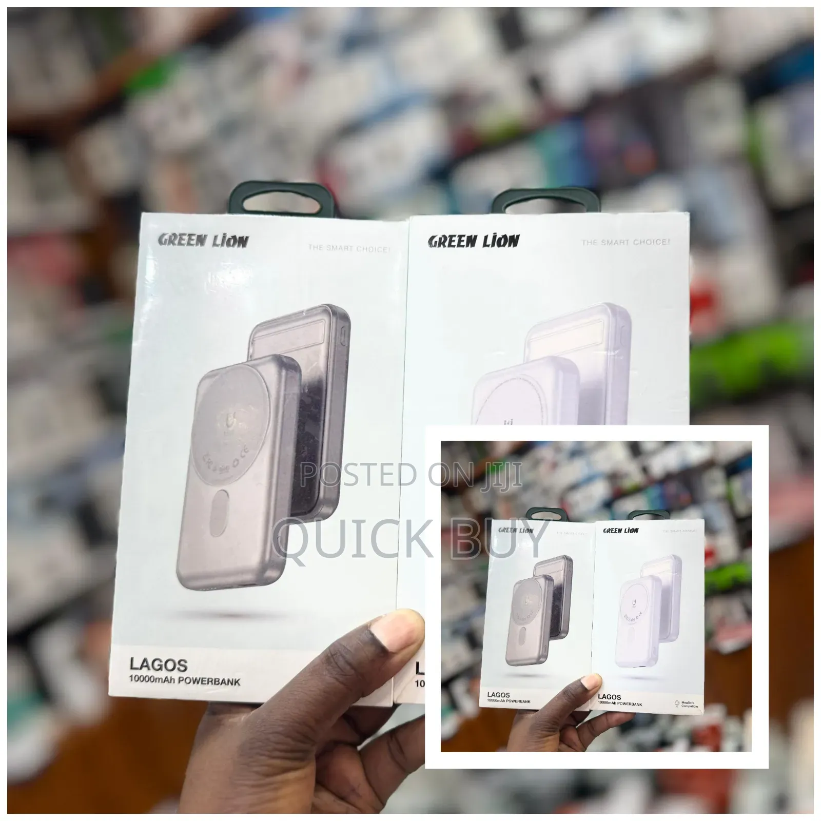 Green Lion Lagos 10,000mah Magsafe