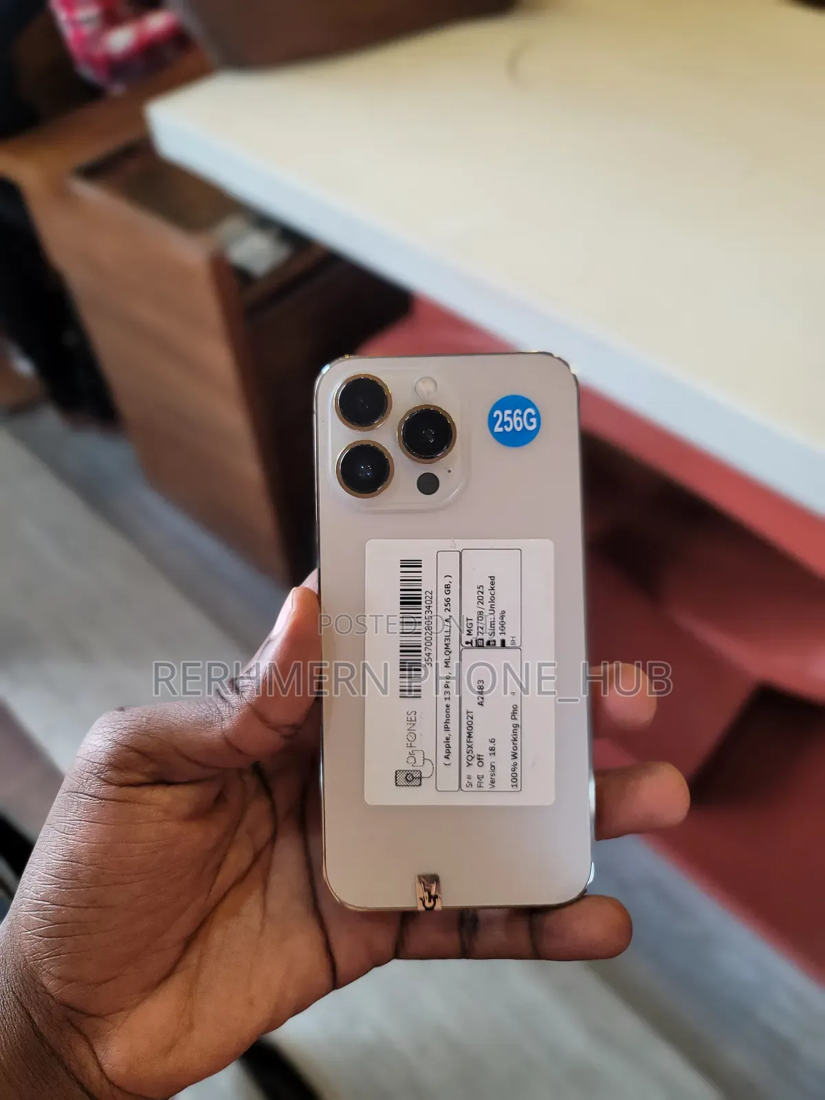 New Apple iPhone 13 Pro 256 GB Gold