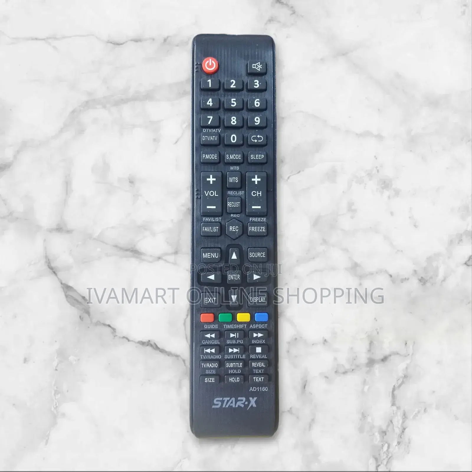 Star X Digital Tv Remote