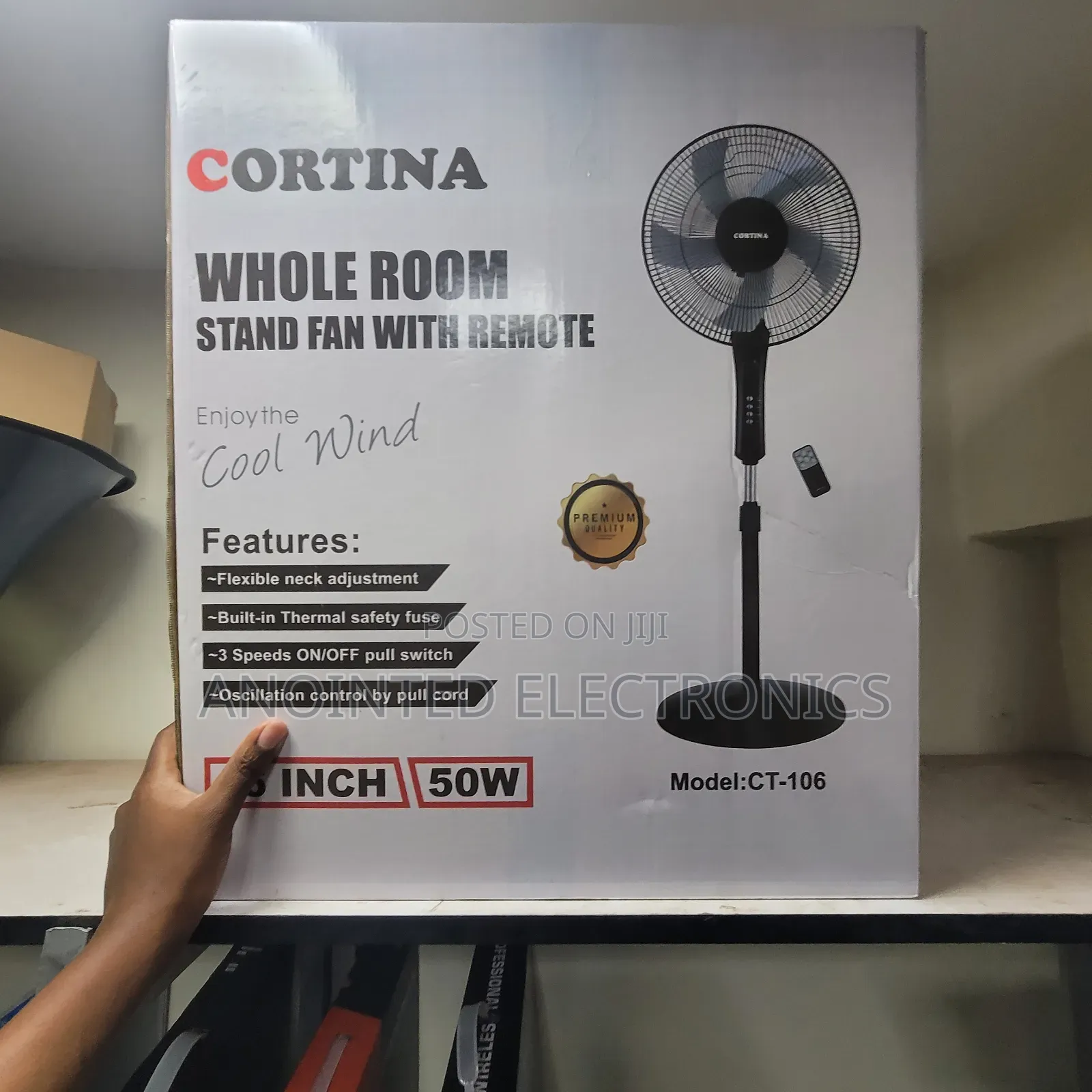 Original Remote Fan Cortina