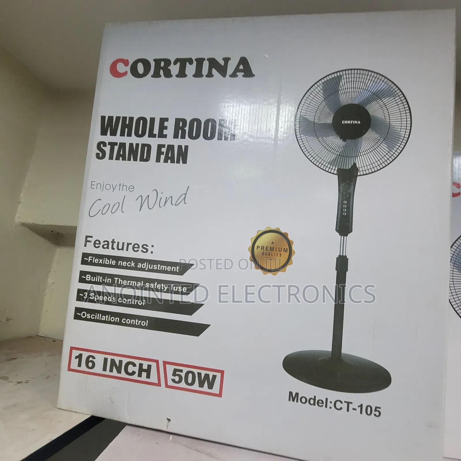 Original Remote Fans Cortina