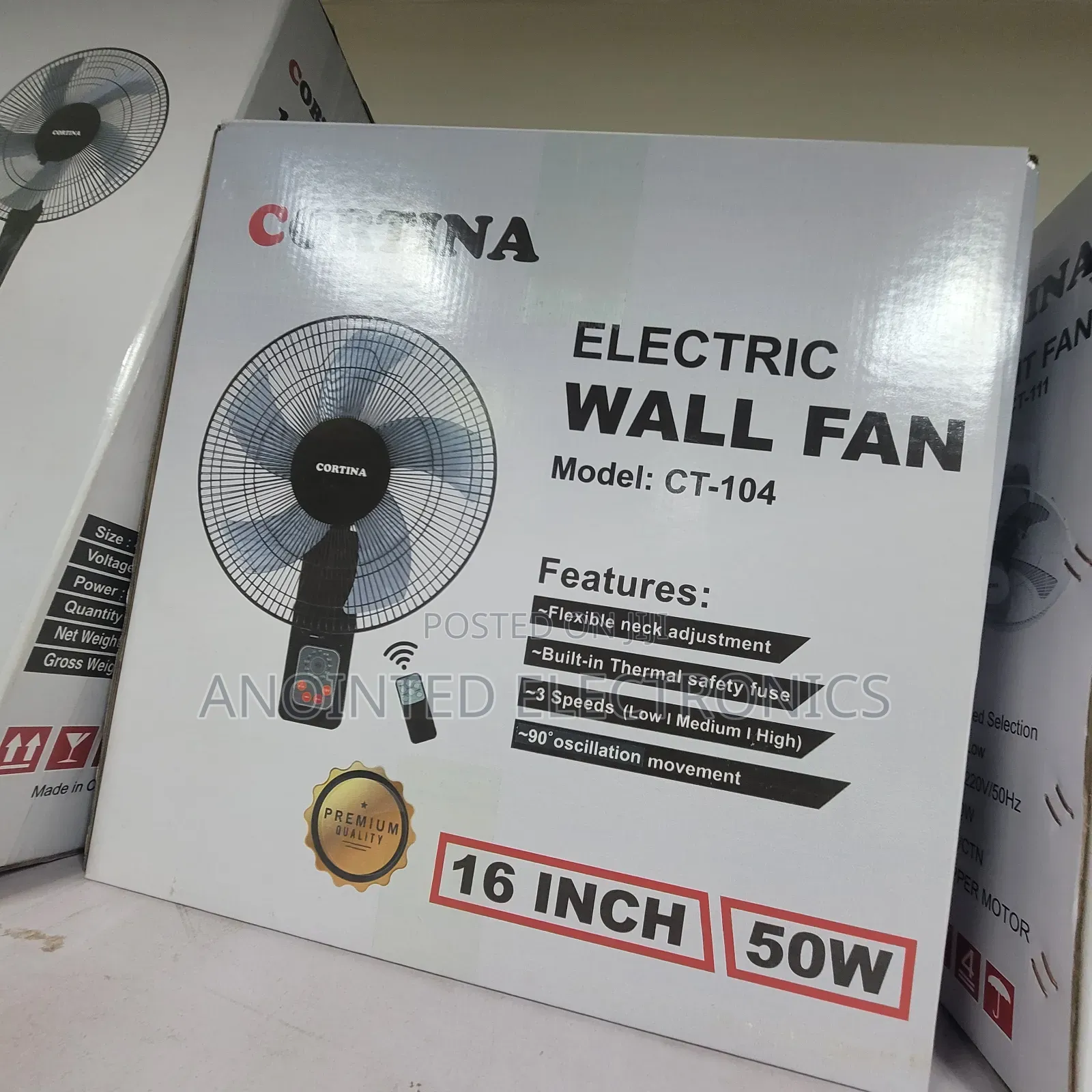 Wall Fans With a Remote