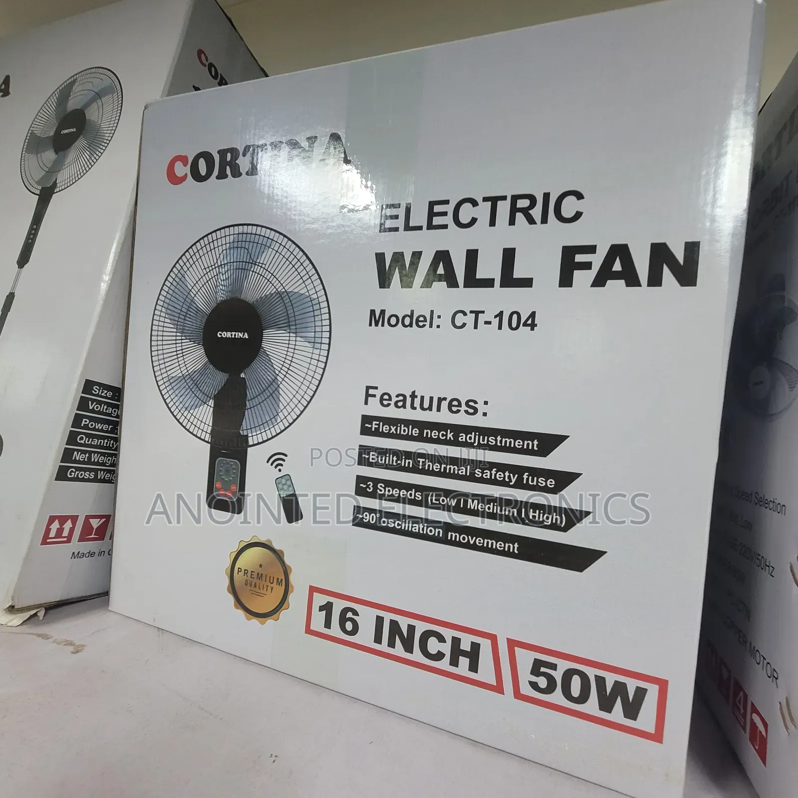 Wall Fans With a Remote