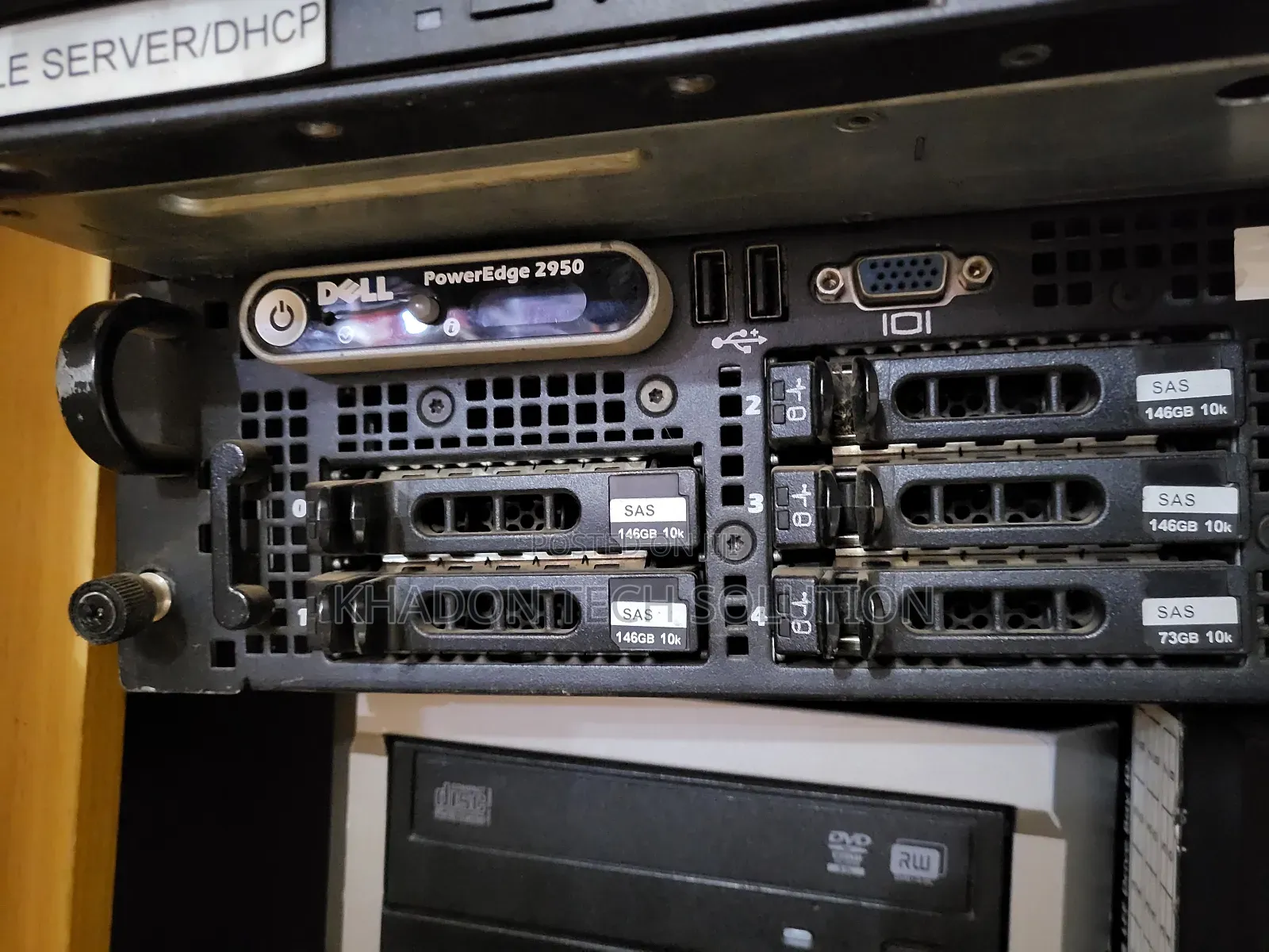 Server Dell Poweredge R2950 12GB Intel Xeon eMMC 4T