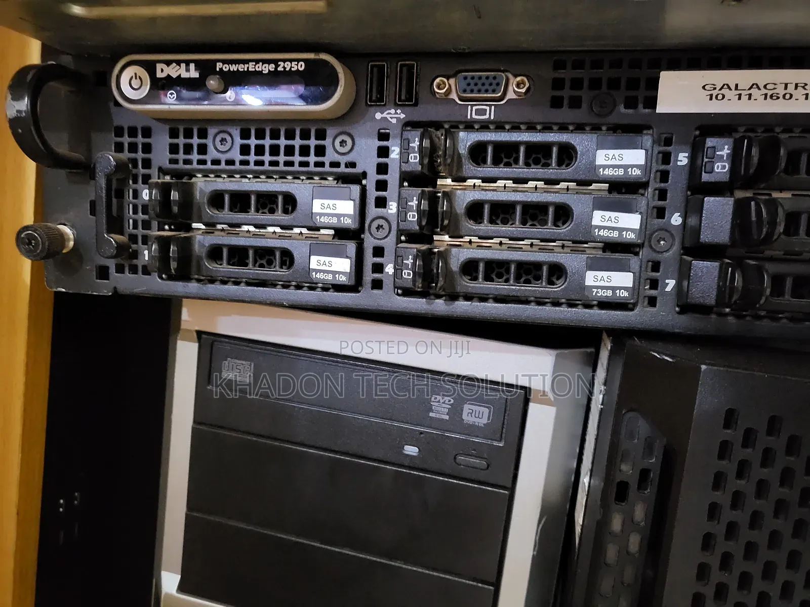 Server Dell Poweredge R2950 12GB Intel Xeon eMMC 4T
