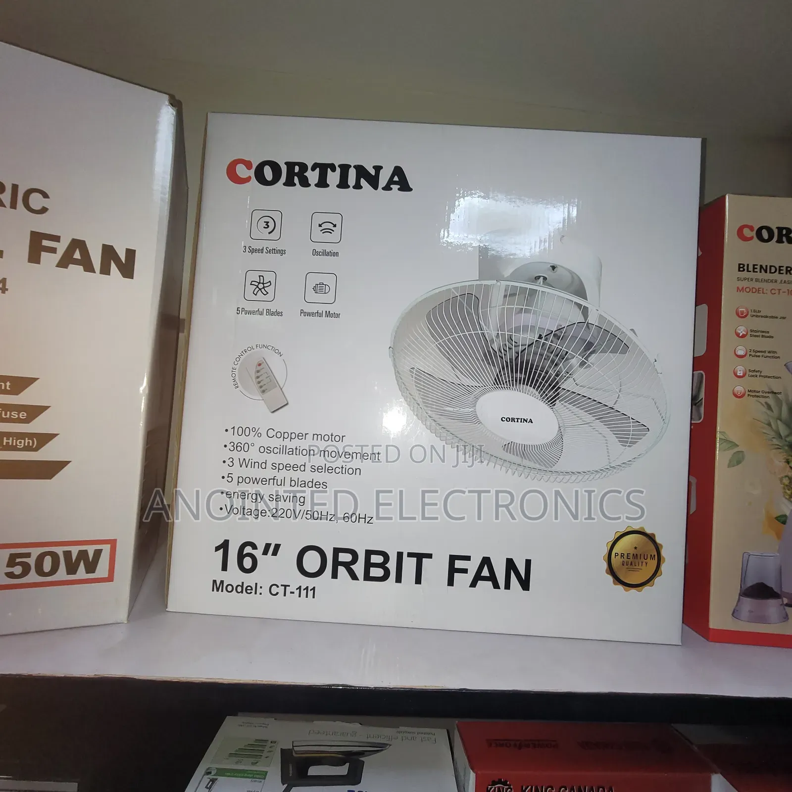 Cortina Ceiling Fan