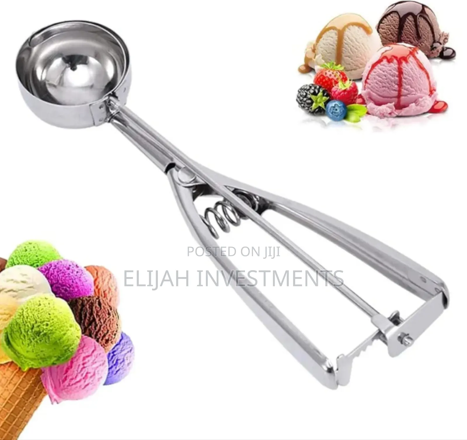 Large Ice Cream Scoops With Trigger