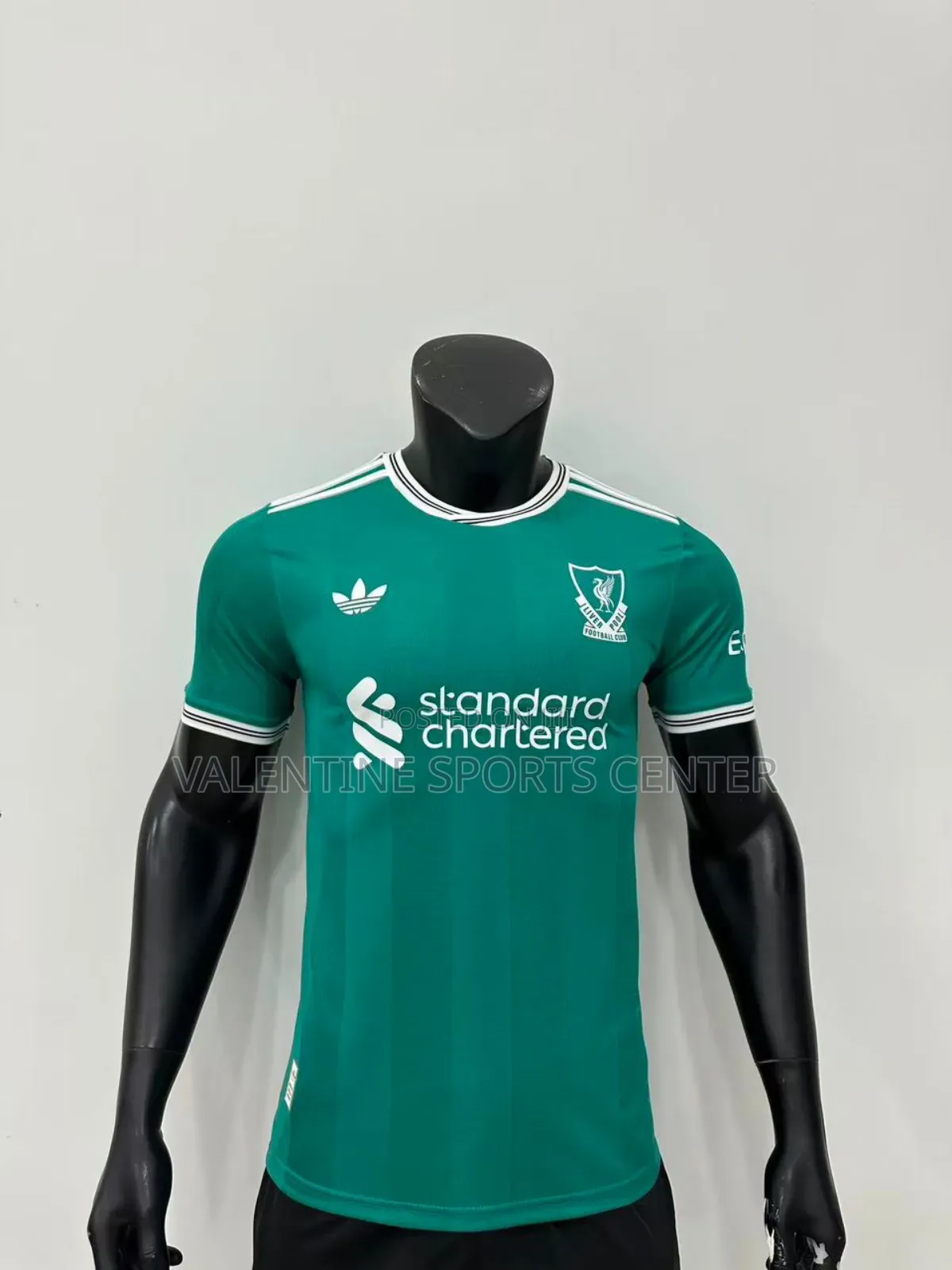 Green Colour Liverpool Players Vision New Season Original