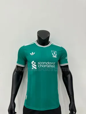 Green Colour Liverpool Players Vision New Season Original