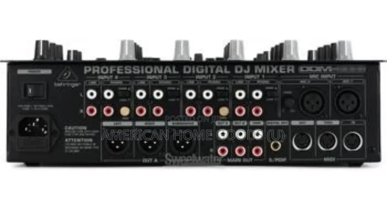 Behringer Digital Pro Mixer Ddm4000 5-channel Dj Mixer