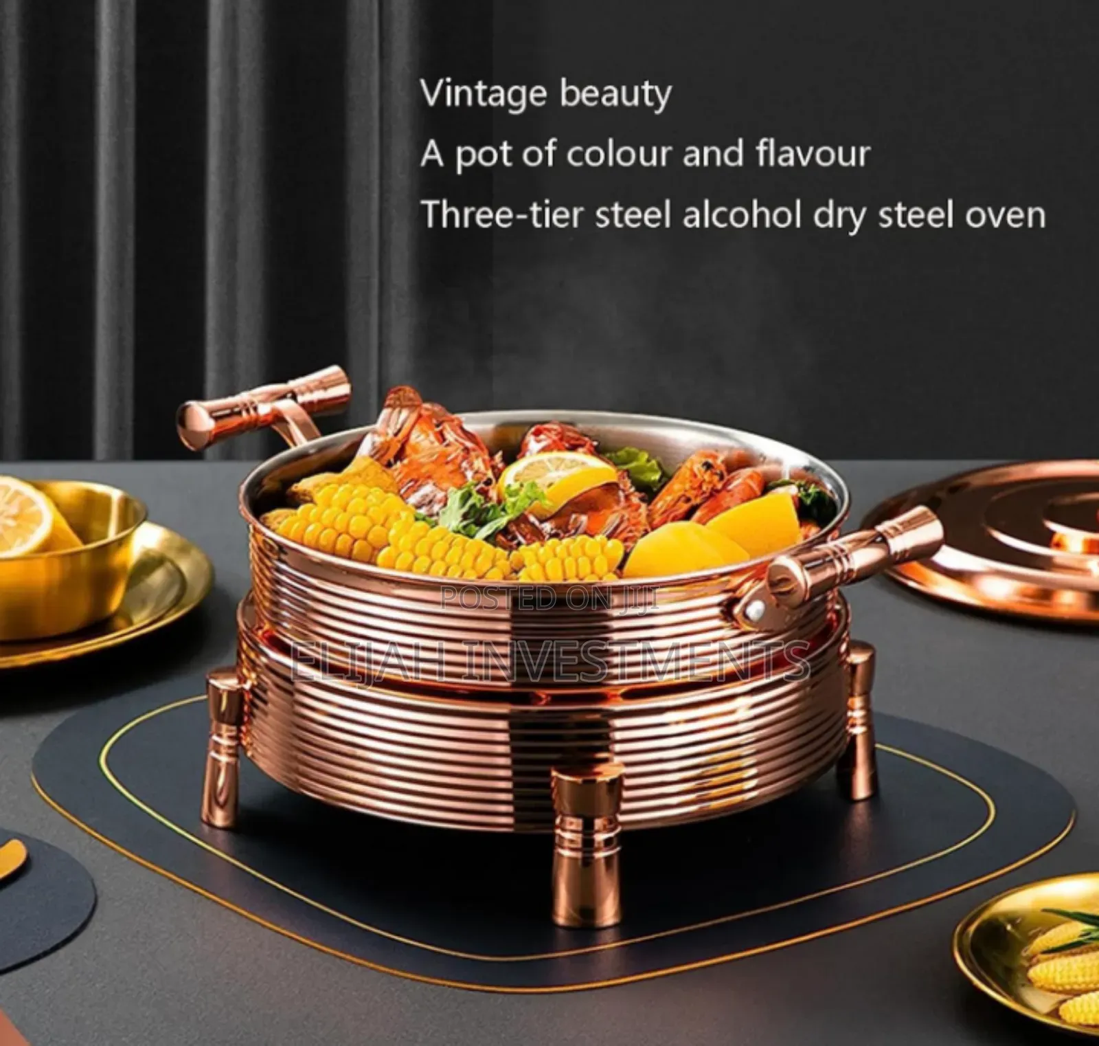 Hot Stainless Steel Cookware and Catering Buffet Heater