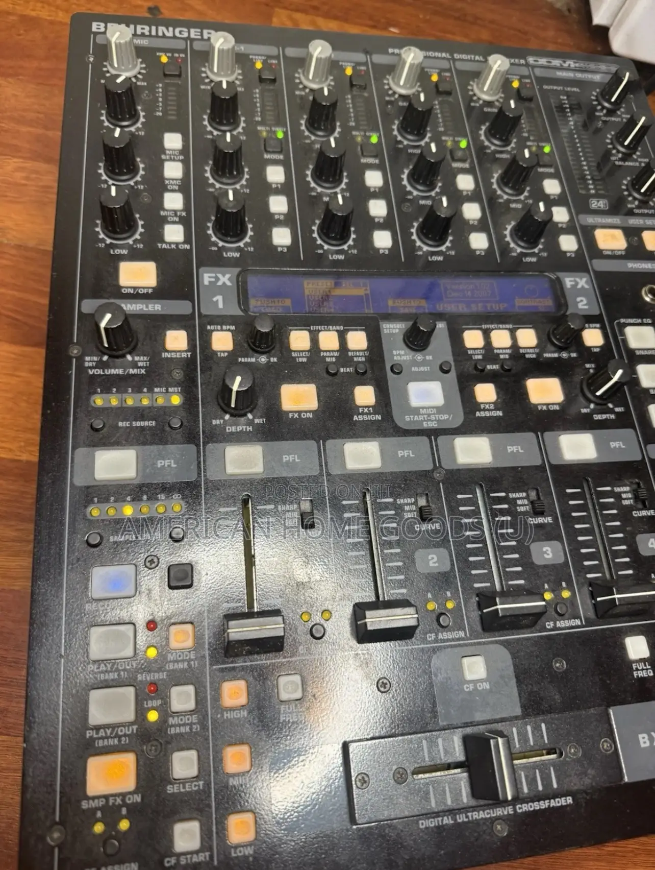 Behringer Digital Pro Mixer Ddm4000 5-channel Dj Mixer