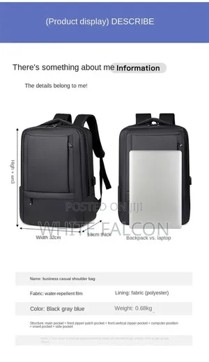 Travelsafe Waterproof Laptop Bag-Gray